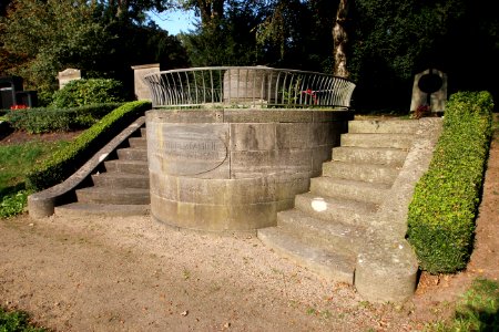 Grabmal Dr. med. August Lürman in Bremen, Riensberger Friedhof