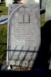 Grave marker - Saint Augustine Chapel and Cemetery - South Boston, Massachusetts - DSC08886