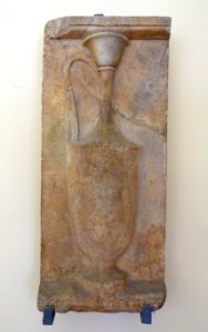Grave marker for Kallistrate and Kallias, 4th century BC, HA 1489 - Martin von Wagner Museum - Würzburg, Germany - DSC05877