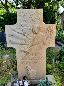Grab Elisabeth Schwarze-Neuß (1) Granauer Friedhof, Halle-Nietleben