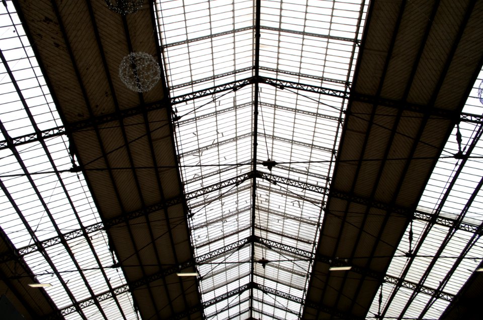 Grande halle métallique - Gare d'Austerlitz