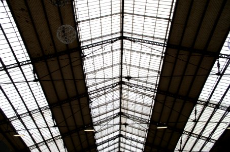 Grande halle métallique - Gare d'Austerlitz