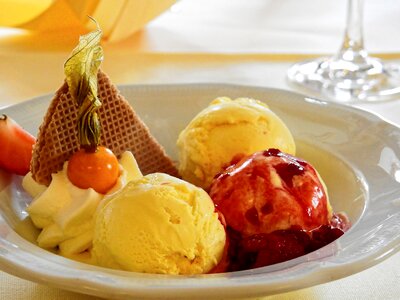 Nutrition restaurant ice