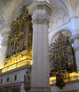 Granada Kathedrale Orgel2