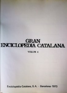 Gran Enciclopèdia Catalana 1973 Volum 4 Titel 002