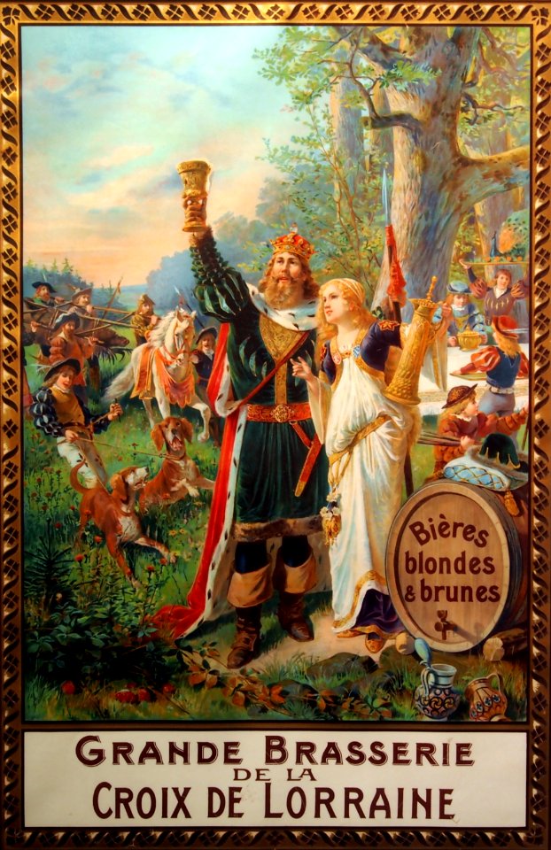 Grande Brasserie de la Croix de Lorraine - Musée Européen de la Bière - beer advertising posters -034 (cropped)