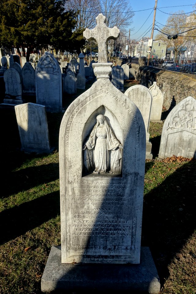 Grave marker - Saint Augustine Chapel and Cemetery - South Boston, Massachusetts - DSC08898