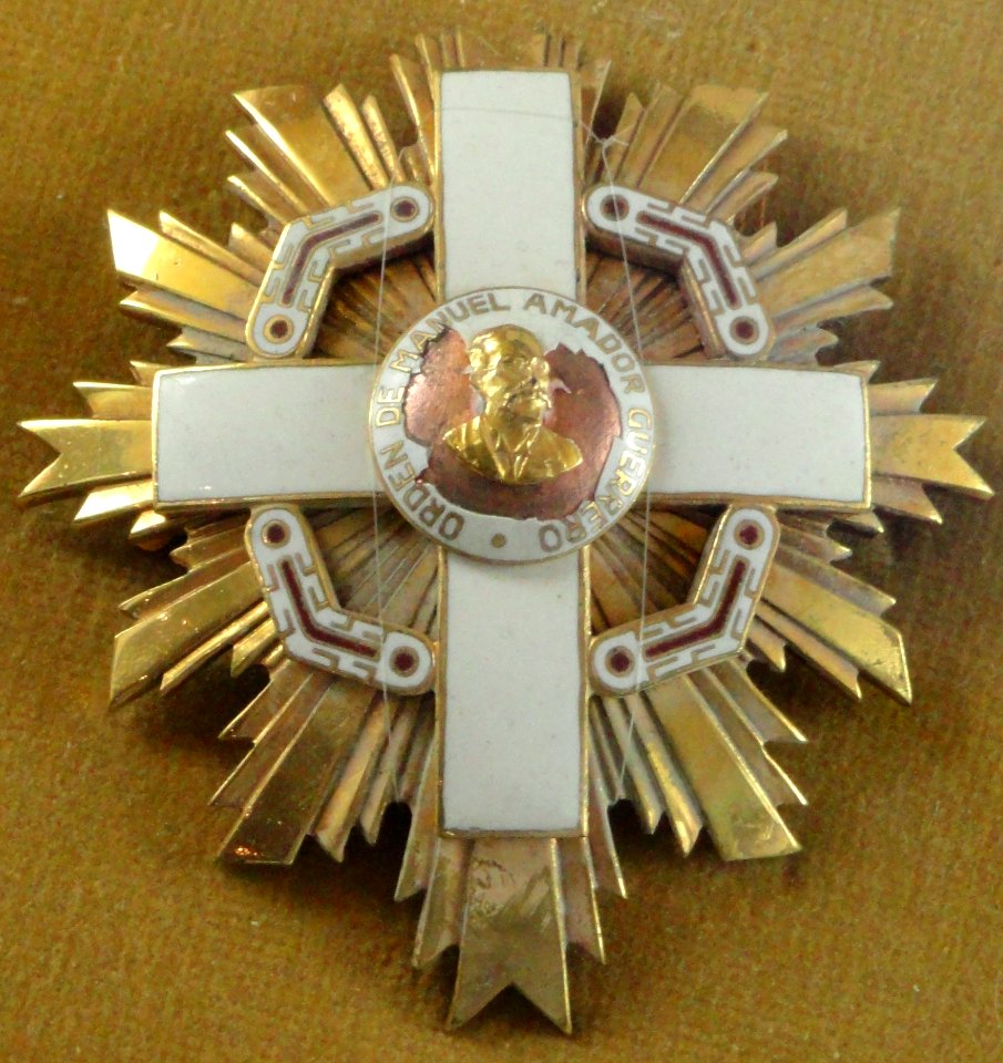 Grand Collar of the Order of Manuel Amador Guerrero (Panama) - Memorial JK - Brasilia - DSC00393