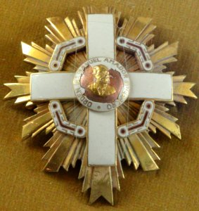 Grand Collar of the Order of Manuel Amador Guerrero (Panama) - Memorial JK - Brasilia - DSC00393