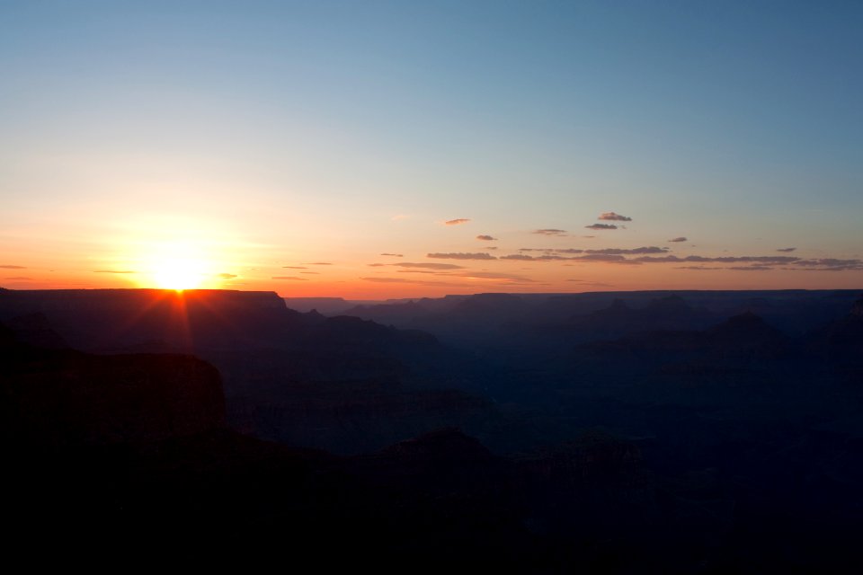 Grand Canyon sunset 2009