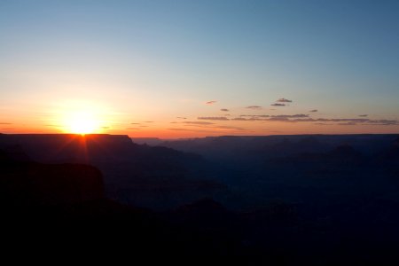 Grand Canyon sunset 2009 photo