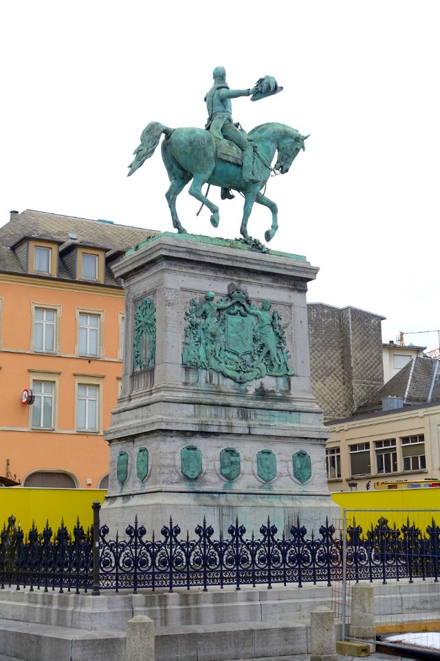 Grand Duke William II - Luxembourg City - DSC06155