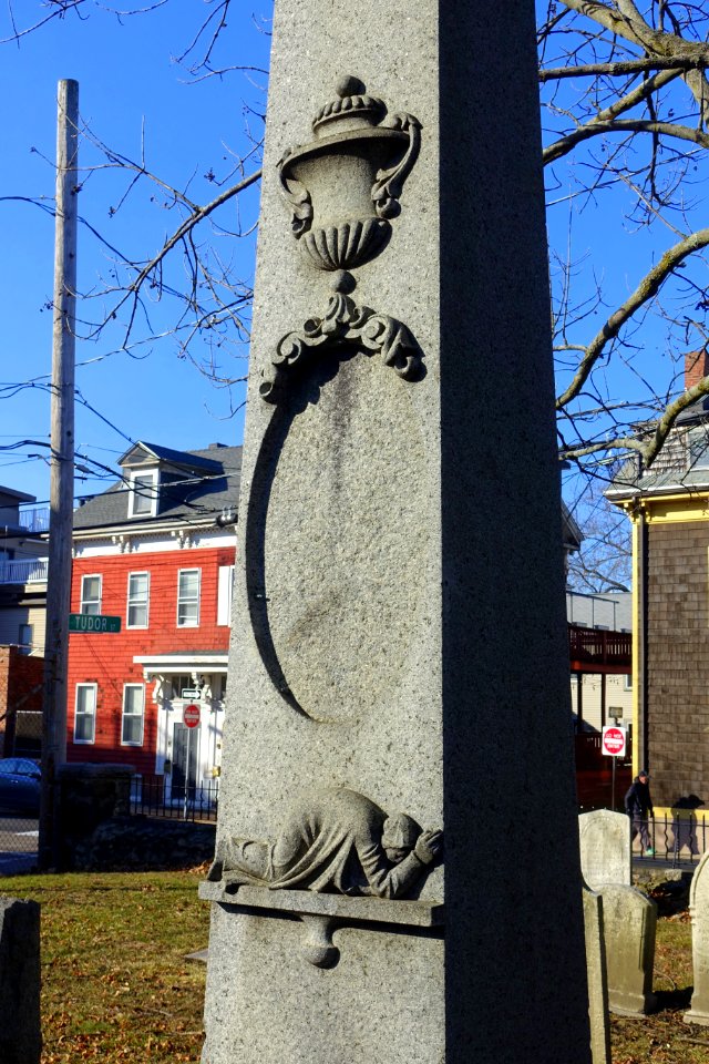 Grave marker - Saint Augustine Chapel and Cemetery - South Boston, Massachusetts - DSC08907