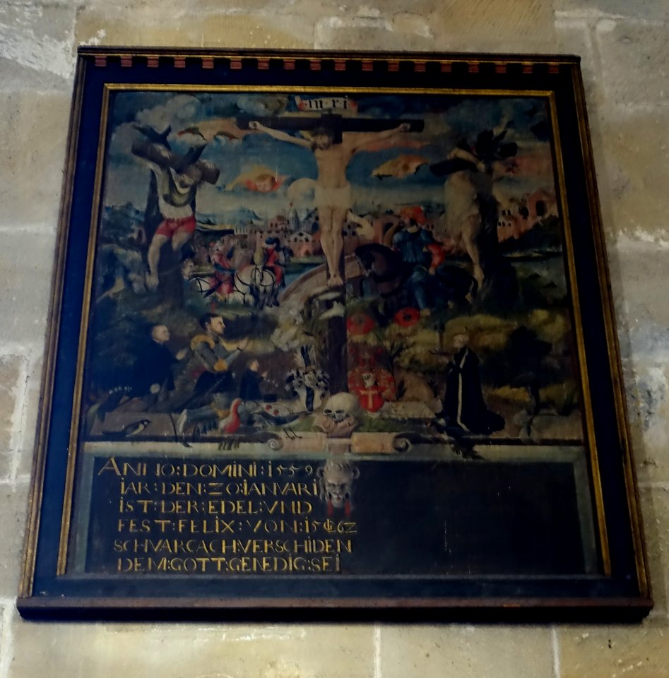 Grave monument - Stadtkirche St. Dionys - Esslingen am Neckar, Germany - DSC04088