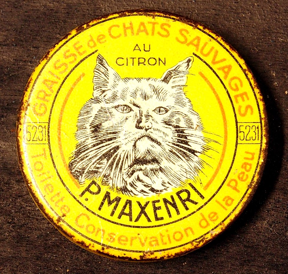 Graisse de Chats Sauvages, P Maxenri tin