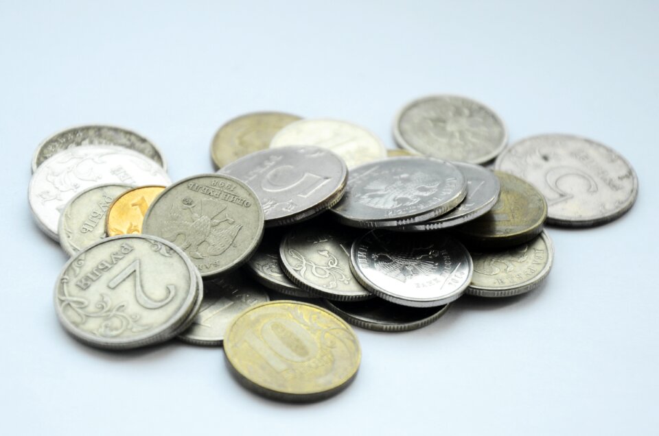 Coins russian kopek