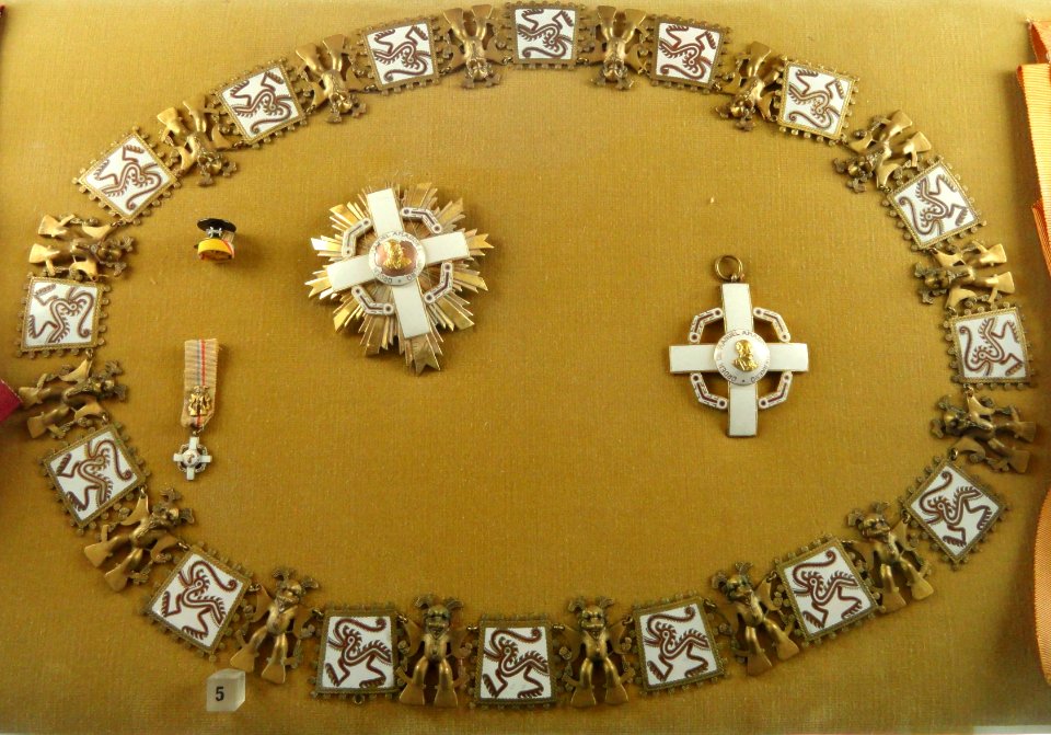 Grand Collar of the Order of Manuel Amador Guerrero (Panama) - Memorial JK - Brasilia - DSC00381