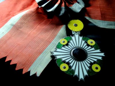 Grand Cordon of the Order of the Chrysanthemum (Japan) - Memorial JK - Brasilia - DSC00440
