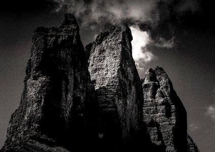 Italy mountain peak