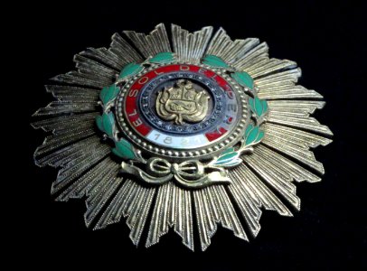 Grand Cross with Diamonds of the Order of the Sun of Peru - Memorial JK - Brasilia - DSC00443