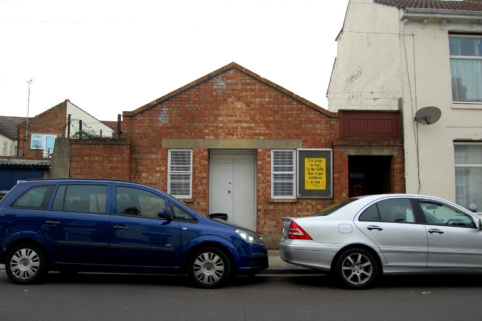 Grace Baptist Church, 46 Copnor Road, Copnor, Portsmouth (October 2017) (Rear Elevation to Station Road) (1)