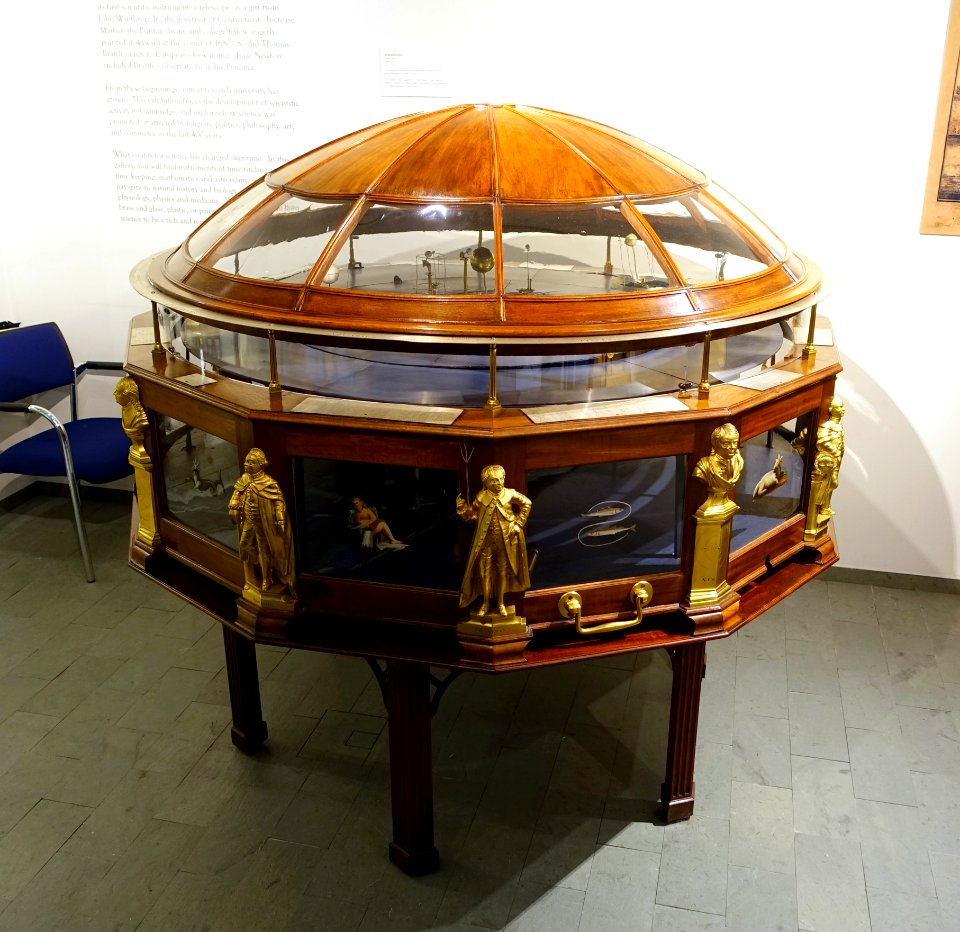 Grand Orrery by Joseph Pope, Boston, 1776-1786 - Putnam Gallery - Harvard University - DSC07881