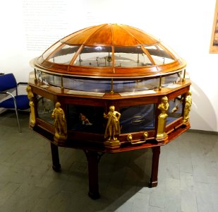 Grand Orrery by Joseph Pope, Boston, 1776-1786 - Putnam Gallery - Harvard University - DSC07881