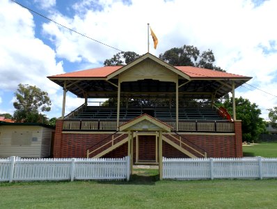 Graceville Memorial Park grandstand