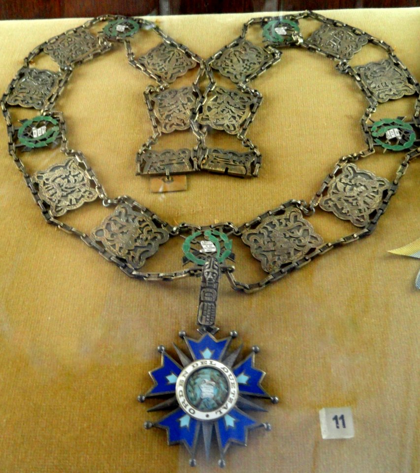 Grand Cordon of the Order of the Quetzal (Guatemala) - Memorial JK - Brasilia - DSC00389