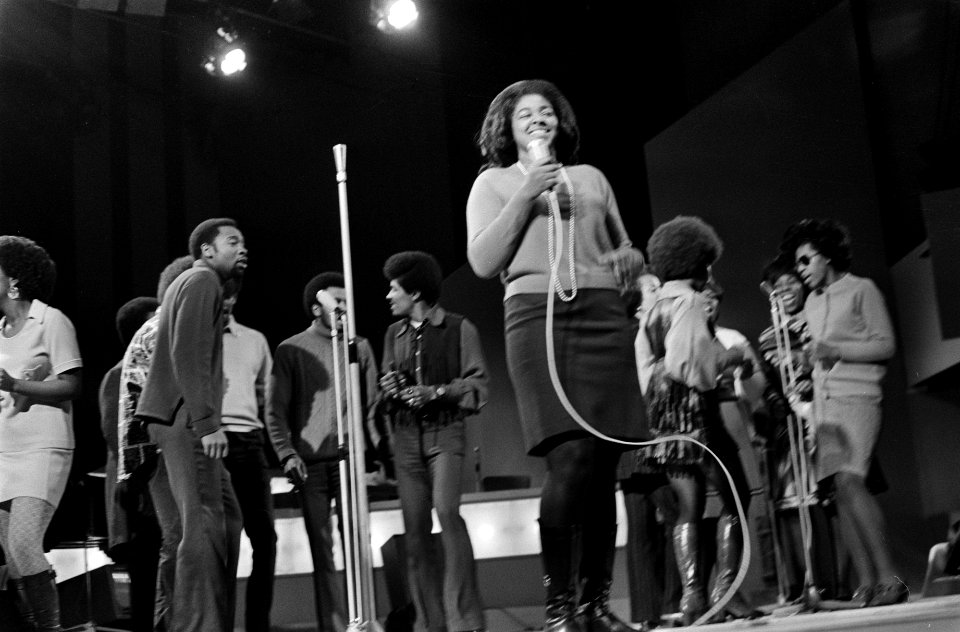 Grand Gala du Disque in RAI Amsterdam. Repetities. Edwin Hawkins Singers, Bestanddeelnr 923-2985