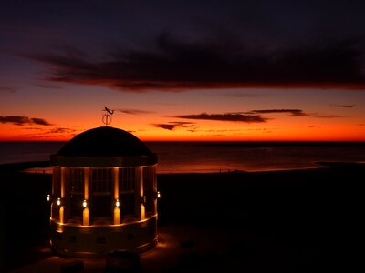 Sunset sunset sea nature photo