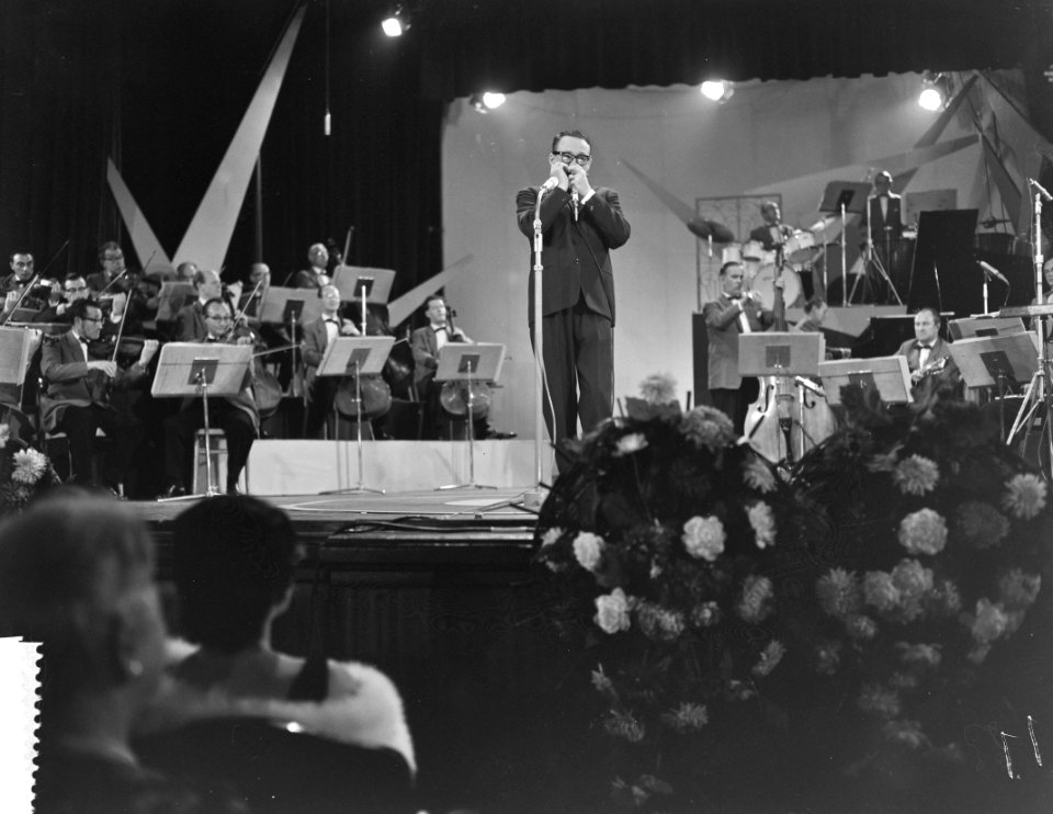 Grand Gala Du Disque in Kurhaus. Jean Toots Thielemans (Belgie), Bestanddeelnr 912-9928
