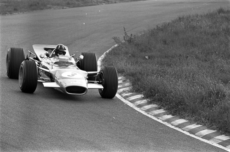 Grand Prix 68 Zandvoort . Graham Hill (Lotus-Ford), Bestanddeelnr 921-4607