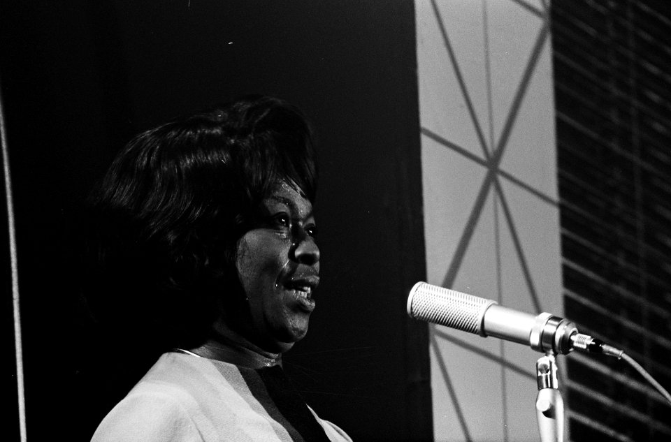 Grand Gala du Disque populier in Kurhaus te Scheveningen Sarah Vaughan, Bestanddeelnr 915-6266