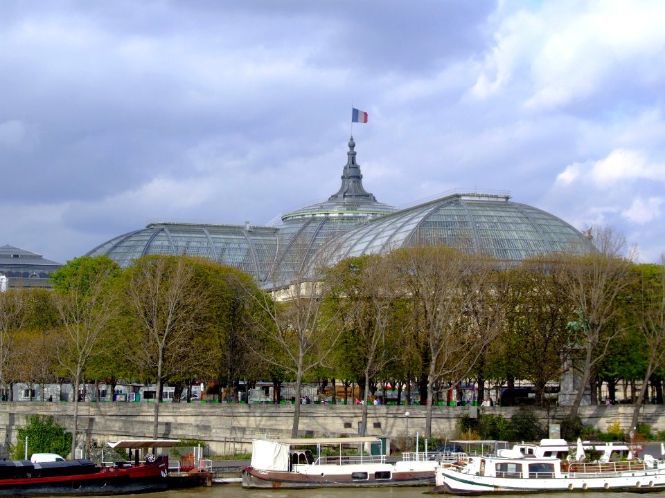 Grand Palais and Seine