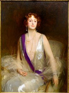 Grace Elvina, Marchioness Curzon of Kedleston, by John Singer Sargent, 1925, oil on canvas - Currier Museum of Art - Manchester, NH - DSC07359