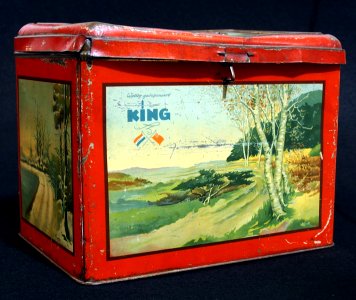 Groot King pepermunt blik, foto1