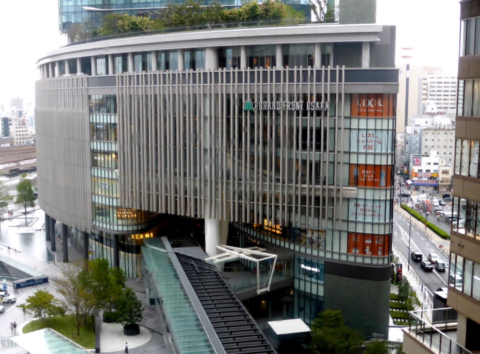GRAND FRONT OSAKA TOWER A from 7 floor of NORTH GATE BLDG