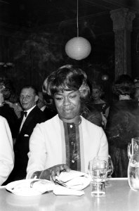 Grand Gala du Disque populier in Kurhaus te Scheveningen Sarah Vaughan, Bestanddeelnr 915-6270