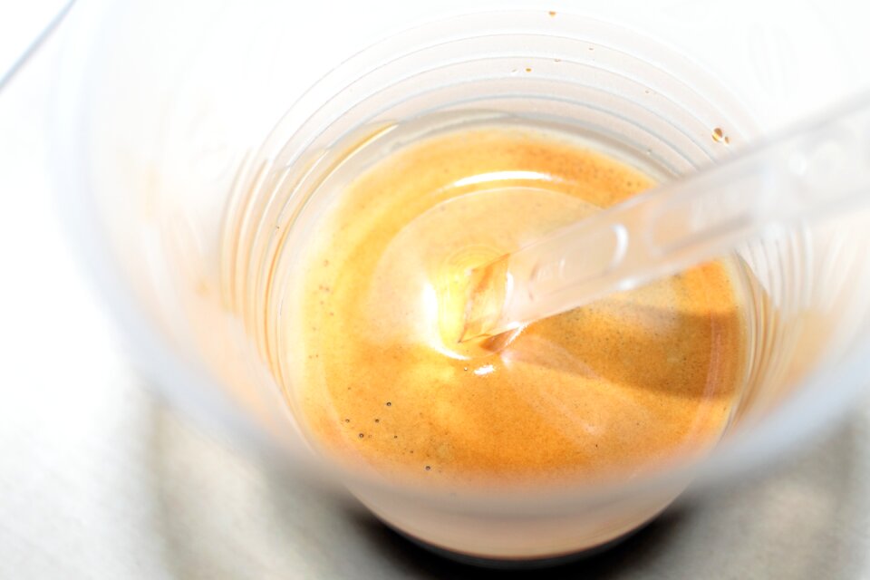 Caffeine espresso breakfast