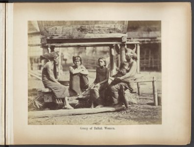 Group of Battak Women, Bestanddeelnr 815 25