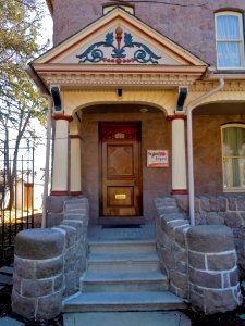 Grubb Mansion door