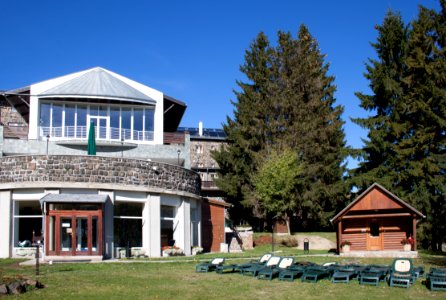 Grand Hotel Galya, southern facade, sauna