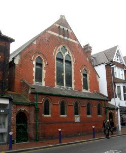 Grove Road Strict Baptist Church, Grove Road, Eastbourne (March 2010)