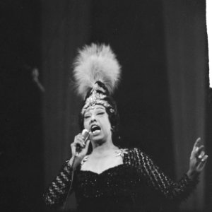 Grand Gala du Disque in Concertgebouw Uitreiking Edisons Josephine Baker, Bestanddeelnr 916-9678