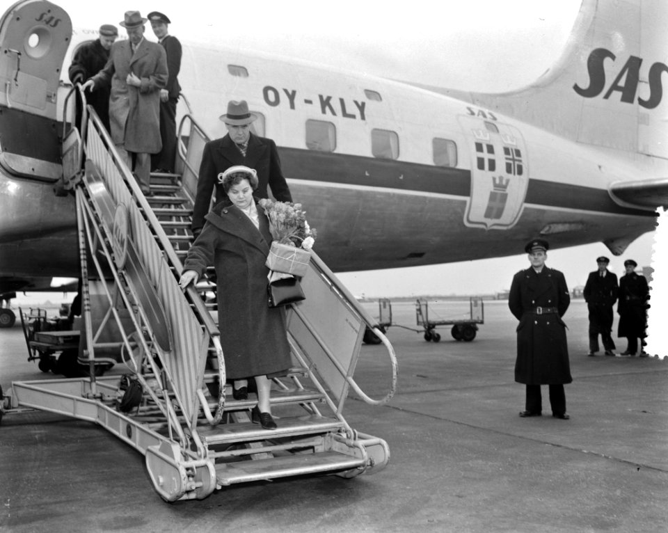 Gromyko op doorreis op Schiphol, Bestanddeelnr 907-6785