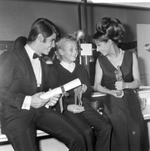 Grand Gala du Disque 1965 , het 9-jarig zoontje Gaby van Toon Hermans , samen me, Bestanddeelnr 918-2583