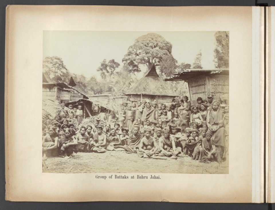 Group of Battaks at Bahru Jahai, Bestanddeelnr 815 45