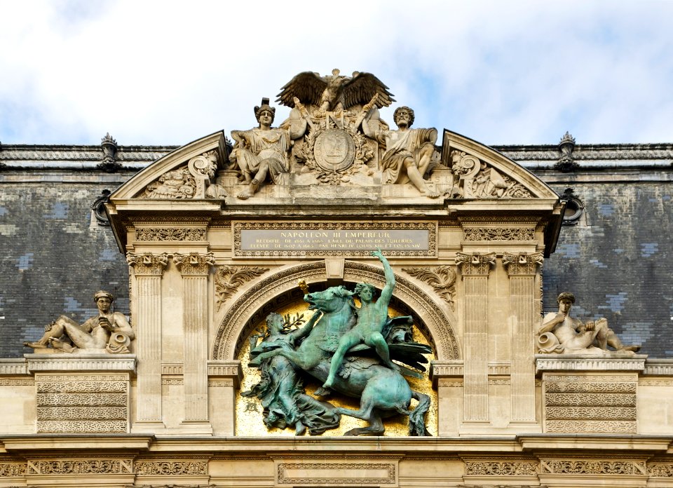 Groupe Dédicace Guichets du Louvre Napoléon III
