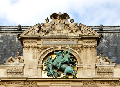 Groupe Dédicace Guichets du Louvre Napoléon III photo